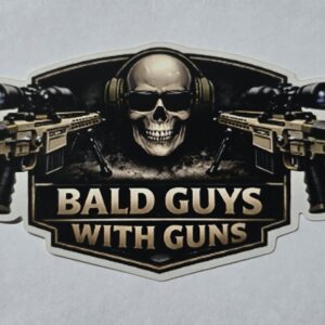 BGWG Skull and Guns Sticker
