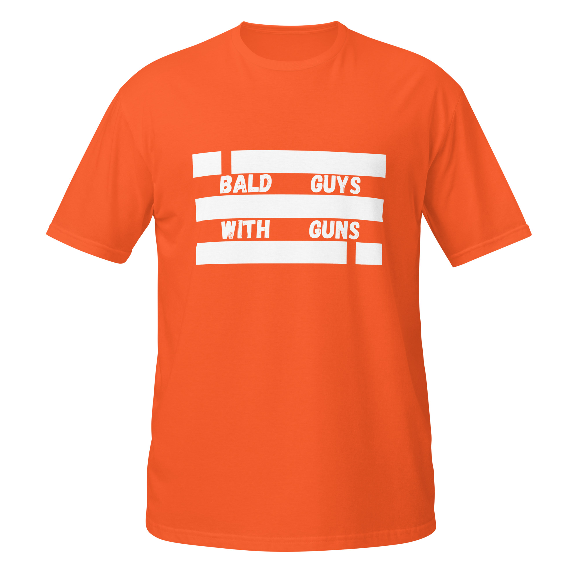 Bald Guys With Guns Logo Tee - Image 11